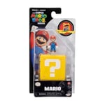 Super Mario Bros. Movie 3cm Mario Mini Figure with Question Block