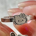 Kawaii e Cartoon Rings Anime Figur Ring e Girl Rings Födelsedag A1