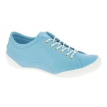 Andrea Conti 0340559 Chaussures à Lacets Femme, Pointure:37 EU, La Couleur:Turquoise