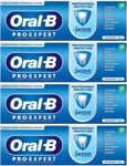 4 x Oral-B Pro Expert Toothpaste Professional Protection Whitening Clean Mint