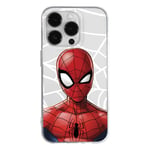 ERT GROUP mobile phone case for Apple Iphone 14 PRO MAX original and officially Licensed Marvel pattern Spider Man 012 optimally adapted to the shape of the mobile phone, partially transparent