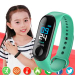 Montre Connectée M3 Pour Enfants,Écran De Document,Bracelet De Sport,Activité,Course À Pied,Suivi De La Fréquence Cardiaque,Connecté,Enfant - Type M327