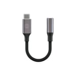 Forever Adapter Audio USB-C Till 3.5 mm AJC-01 - Svart