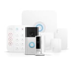 Ring Alarm Pack - S + New Battery Video Doorbell + Indoor Camera | Home alarm security system + optional Assisted Monitoring - No long-term commitments | Works with Alexa