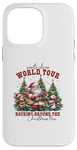 Coque pour iPhone 14 Pro Max Tour du monde du Père Noël Noël