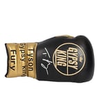 A1SportingMemorabilia.co.uk Tyson Fury Signed Black & Gold Boxing Glove - Gypsy King | Genuine Hand Signed With Certificate | Authentic Autographs | Great Gift