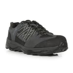 Regatta Mens Clayton Safety Trainers (Black/Briar) - Size UK 12