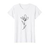 White Tops Artsy Tshirts Shirts for Women White Shirts White T-Shirt