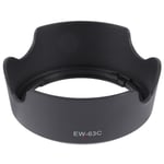 10X(Lens Hood Camera Lens Hood EW-63C EW63C for  EF-S 18-55mm F / 3.5-5.64525