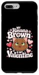 Coque pour iPhone 7 Plus/8 Plus Valentine's Day Havana Brown Valentine