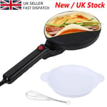 20cm 800W Non Stick Electric Crepe Maker Baking Pancake Frying Griddle Machine