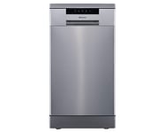 Hisense HS523E15XUK 45cm 10 Place Slimline Freestanding Stainless Steel Dishwasher