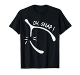 Oh, Snap! Wishbone Funny Turkey Bone Happy Thanksgiving Day T-Shirt