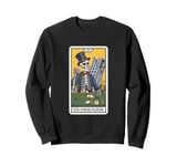 The Poker Player Tarot Card, Texas Hold'Em Poker Sweatshirt