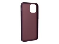 [U] Protective Case For Iphone 12/12 Pro 5G [6.1-Inch] - Anchor Aubergine - Baksidesskydd För Mobiltelefon - Aubergine, Matt - 6.1" - För Apple Iphone 12, 12 Pro