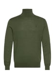 Washable Wool Turtleneck Sweater Tops Knitwear Turtlenecks Green Polo Ralph Lauren