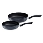 Fissler Cenit/ Set de 2 poêles (Ø 24 cm, Ø 28 cm) poêles en aluminium revêtu, poêle antiadhésive