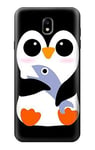 Cute Baby Penguin Case Cover For Samsung Galaxy J7 (2018), J7 Aero, J7 Top, J7 Aura, J7 Crown, J7 Refine, J7 Eon, J7 V 2nd Gen, J7 Star