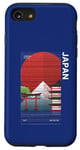 Coque pour iPhone SE (2020) / 7 / 8 Japon Esthétique Rétro Comic Mt Fuji Sunrise Shrine