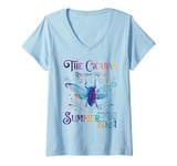 Womens the cicada reunion u.s tour 2024 Summer V-Neck T-Shirt