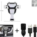 Car holder air vent mount for Samsung Galaxy S24 Exynos cell phone mount