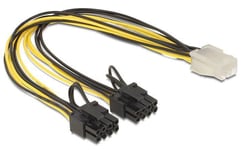 Delock PCI Express power cable 6 pin