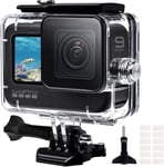 Étui Étanche Pour Gopro Hero 9/10/11/12/13 Black, Coque De Protection Pour La Plongée Sous-Marine 196Ft/60M Avec Conception À Double Boucle, Cadre De Protection Pour La Gopro 9/10/[PHO062938]