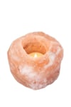 Single Himalayan Salt Candle Holder