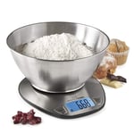 Misterchef Digital Kitchen Food Scales, Stainless Steel Weighing Cooking Scales