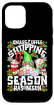 iPhone 12/12 Pro Christmas Shopping Gnome For Women Xmas Coffee Mug Mistletoe Case