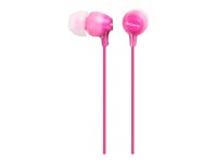 Sony Mdr-Ex15lp - Ex Series - Hörlurar - Inuti Örat - Kabelansluten - 3,5 Mm Kontakt - Rosa