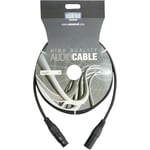 Câble DMX XLR mâle/ femelle 3 m noir LD Systems Y97472