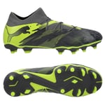 PUMA Future 7 Match Fg/ag Rush - Strong Gray/cool Dark Gray/electric Lime Limited Edition, størrelse 44