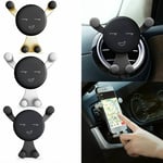 Novelty Cartoon Phone Holder Car Air Vent Gravity Design Mount Stand Universal