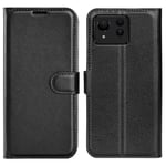 Asus Zenfone 11 Ultra 5G - Læder cover / pung - Sort