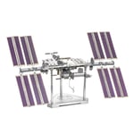 International Space Station: Metal Earth Iconx 3D Laser Cut Miniature Kit 