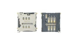 Genuine HTC One X, One X+, 8X Sim Card Connector - 75H01099-04M