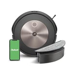 iRobot Roomba Combo j5 (j5176) - Robot Aspirateur Laveur 2en1, connecté WiFi – Extracteurs Caoutchouc Multisurfaces – Fonction Lavage - Cartographie, mémorise, s’adapte – Détecte et Evite Les Objets