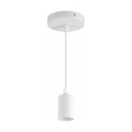 Suspension Ampoule E27 100cm - Blanc Silumen