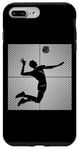 Coque pour iPhone 7 Plus/8 Plus Vintage-Volleyball Ballon Balle de Volley-ball Volleyball