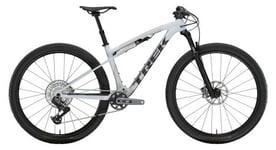 Vtt tout suspendu trek supercaliber 9 7 sram gx eagle axs 12v 29   gris perle gen 2 m   165 175 cm