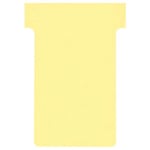 Nobo Size 2 T Cards Yellow 6 x 8.5 cm Pack of 100