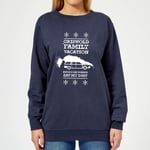 National Lampoon Griswold Vacation Ugly Knit Women's Christmas Jumper - Navy - M