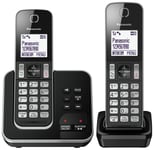 Panasonic KX-TGD622 Cordless Phone with Answer Machine-Twin