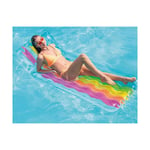 Air mattress Intex Transparent Rainbow PVC [203 x 84 cm]