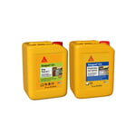 Pack Nettoyage et Protection Sol SIKA - Sikagard-127 Stop Tout en 1 5L - Sikagard-212 Protecteur Sol Satine 5L