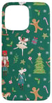 iPhone 15 Pro Max Xmas Nutcracker Ballet Girl & Rat King Cute Christmas Theme Case