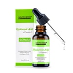 Hyaluronic Acid with Vitamin C Face Serum 30 ml - For Micro Needle  Derma Roller