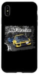 Coque pour iPhone XS Max CP9A Racing CAR jaune vs bleu