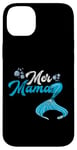 Coque pour iPhone 14 Plus Mer Mama Fête des Mères Sirènes Mère